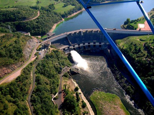 Le barrage de Roanne