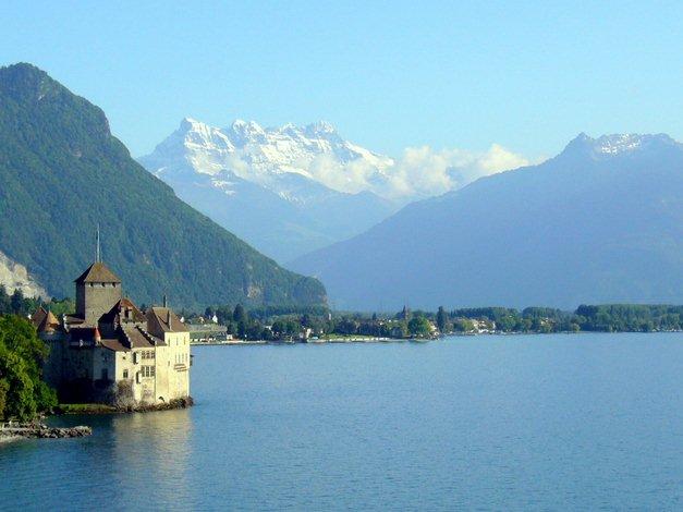 Château de Chillon sur le Lac Léman
