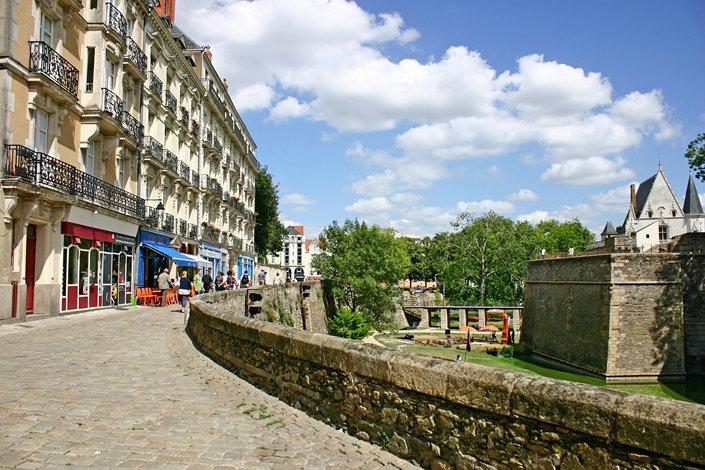 Douves du château de Nantes