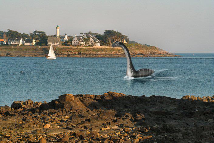 La pointe de Port Navalo, entrée du golf du Morbihan