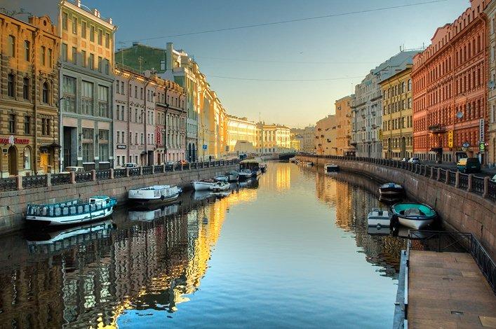 Saint-Petersbourg en Russie