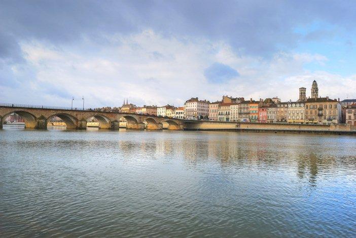 La ville de Mâcon