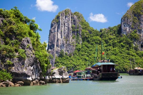 Baie d'Halong au Vietnam