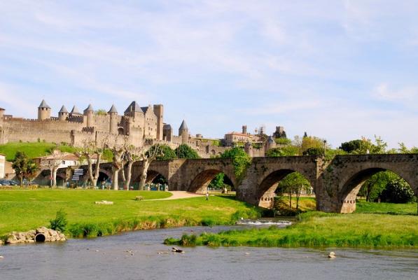 La cité fortifiée de Carcassonne