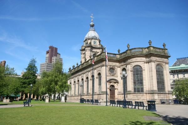 Cathédrale de Birmingham au Royaume-Uni