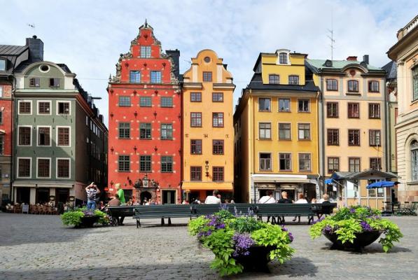 Cœur de la vieille vilel de Stockholm