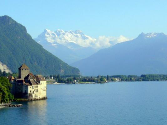 Château de Chillon sur le Lac Léman