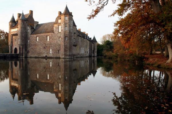 Château et forêt de Brocéliande