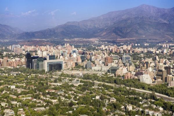 La ville de Santiago du Chili