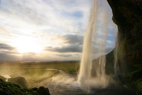Chute d'eau islandaise