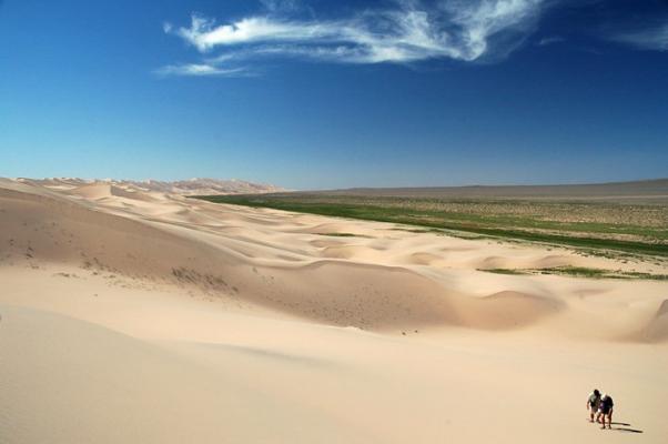 Le majestueux désert de Gobi en Mongolie