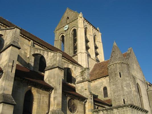 Eglise d'Auvers sur Oise, peinte par Van Gogh