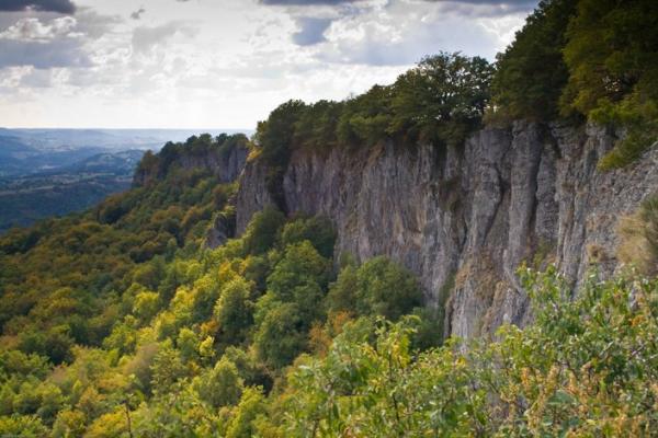 Les falaises de Bort-les-Orgues