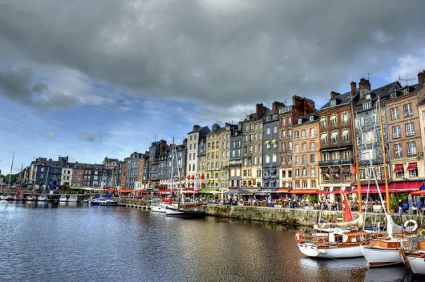 Le village d'Honfleur