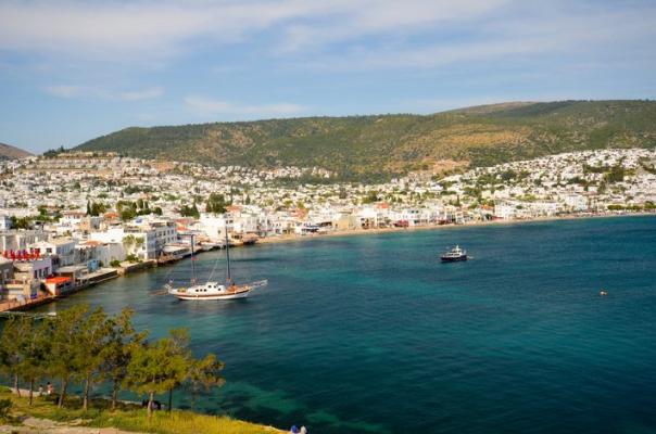 La mer à Bodrum