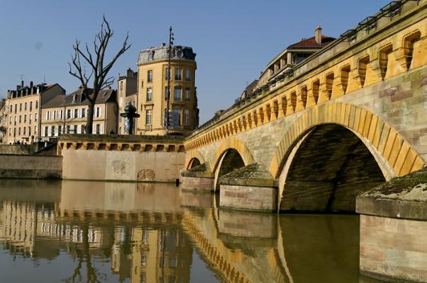 Le pont Saint Marcel à Metz