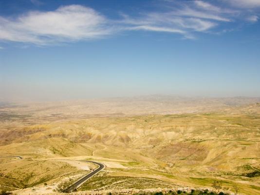 Mont Nébo en Jordanie