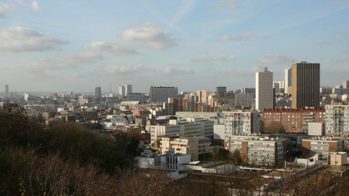 Panorama de la ville de Montreuil
