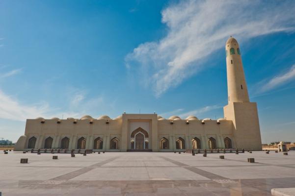 Une mosqué au Qatar