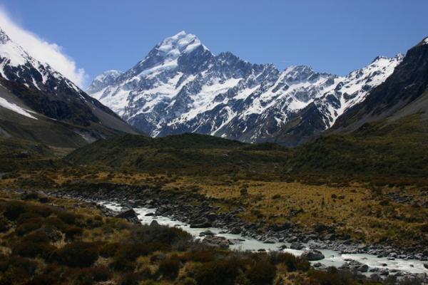 Mont Cook en Nouvelle-Zélande
