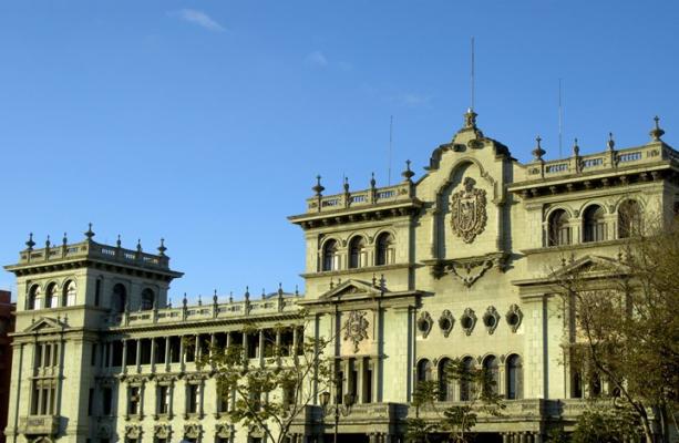Palais national à Guatemala