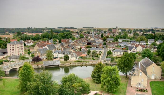 Panorama sur Châteaudun