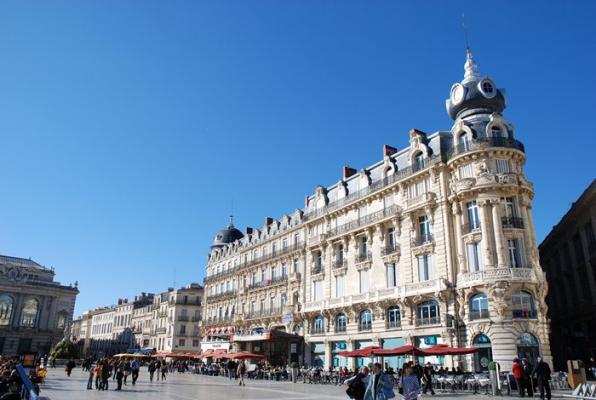 Place de la Comédie à Montpellier