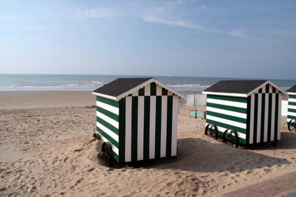 Plage de Coxyde en Belgique
