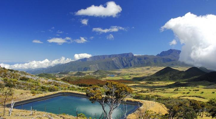 Plaines de Cafres, haut plateau de la Réunion