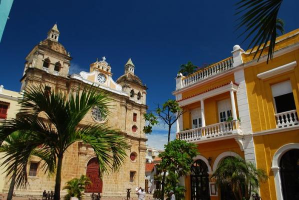 Eglise San Pedro de Carthagene, Colombie