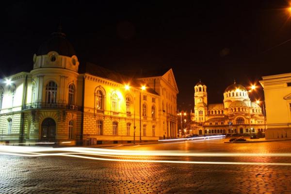 Le centre ville de Sofia, Bulgarie