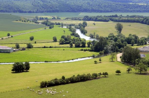 Terres fertiles de la vallée de la Meuse