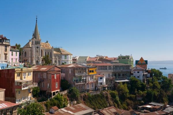 Ville de Valparaiso, chili