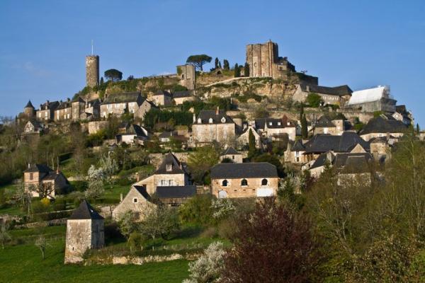 Le village de Turenne en Corrèze