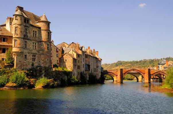 Le village d'espalion