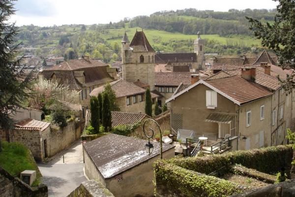 Village typique de Figeac dans le Lot