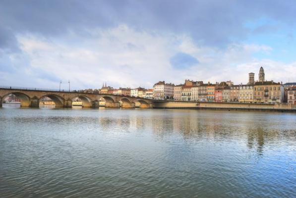 La ville de Mâcon
