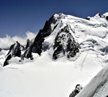 Montagne sous la neige