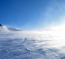 Piste neigeuse d'Isola