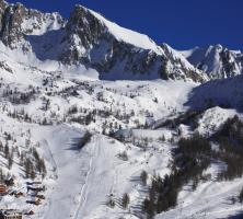Les pistes d'Isola au cur des montagnes