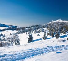 Paysage d'hiver à Valmorel