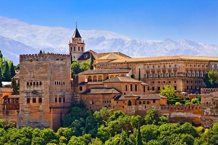 L'Alhambra de Granada en Espagne