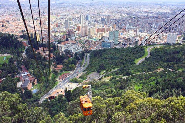 Bogota, capitale de la colombie