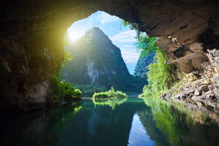 Grotte au vietnam