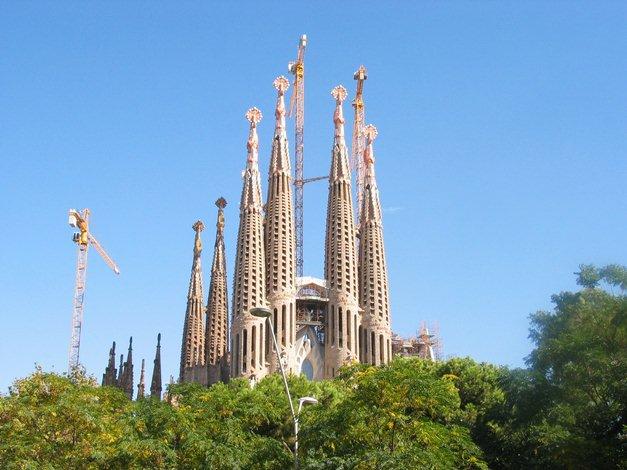 La Sagrada Familia à Barcelone en Espagne