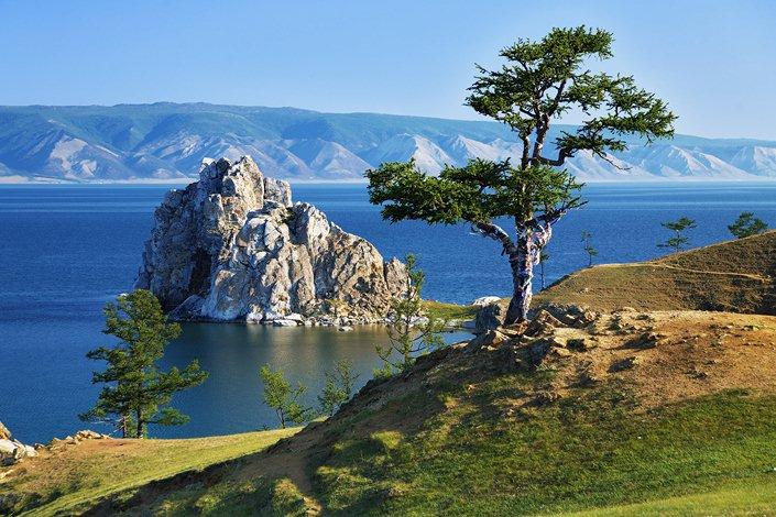 Lac Baïkal en Russie