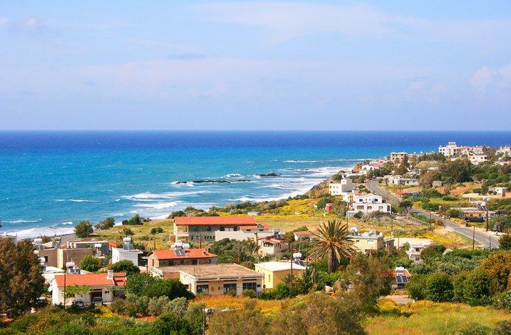 Village côtier de Chypre