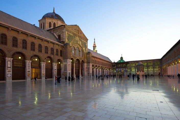 Grande mosquée des Omeyyades à Damas