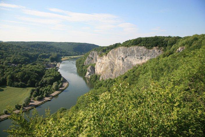 Panorama sur la Meuse