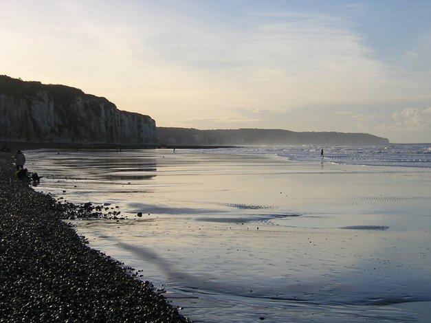 La plage de Dieppe